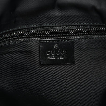 Gucci Coated Canvas Interlocking G Travel Backpack Black 7 of 11