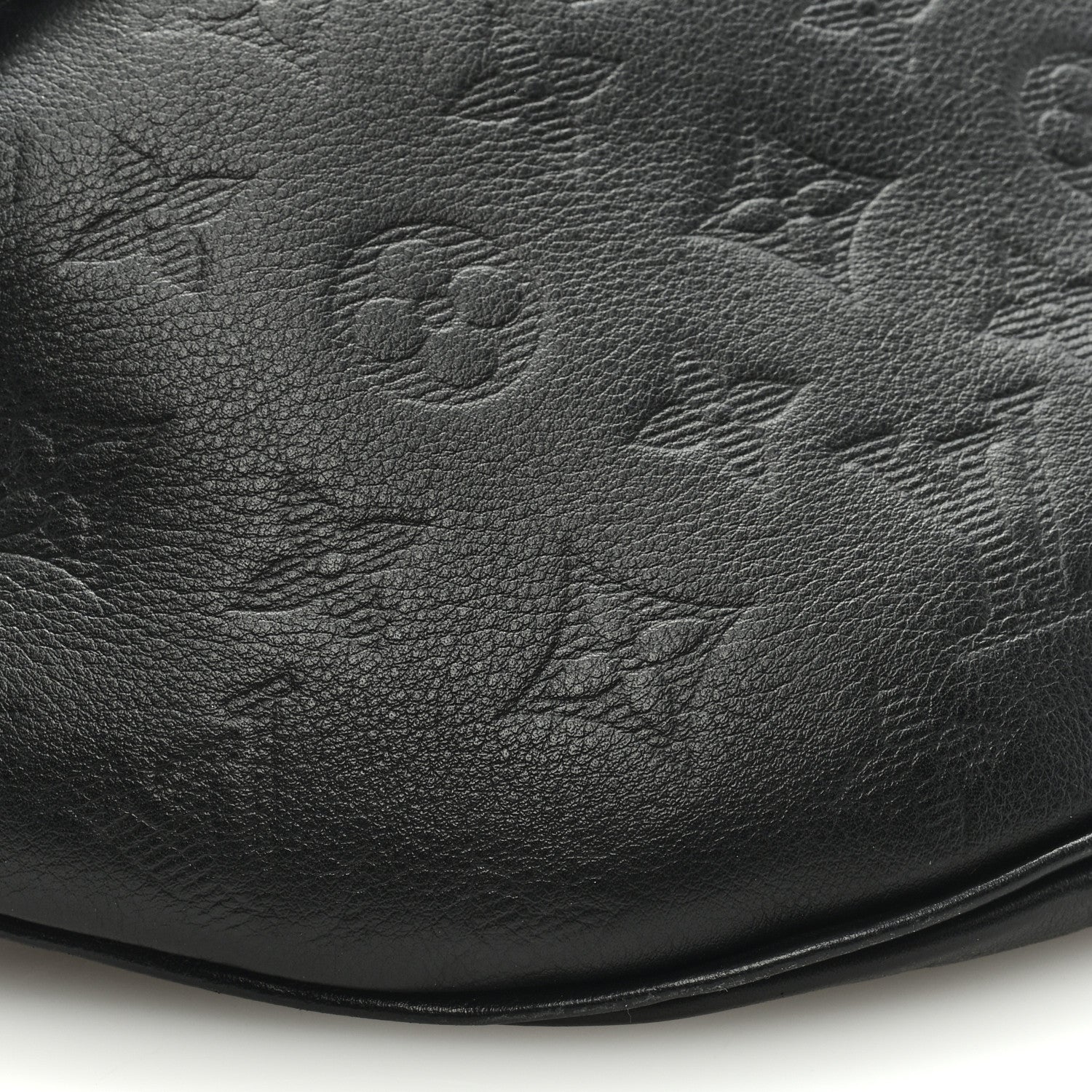 Louis Vuitton Calfskin Monogram Shadow Discovery Bumbag Black 7 of 8