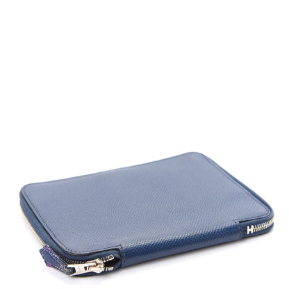 Hermes Epsom Silkydaily Globe Trotter Agenda Bleu Saphir 4 of 6