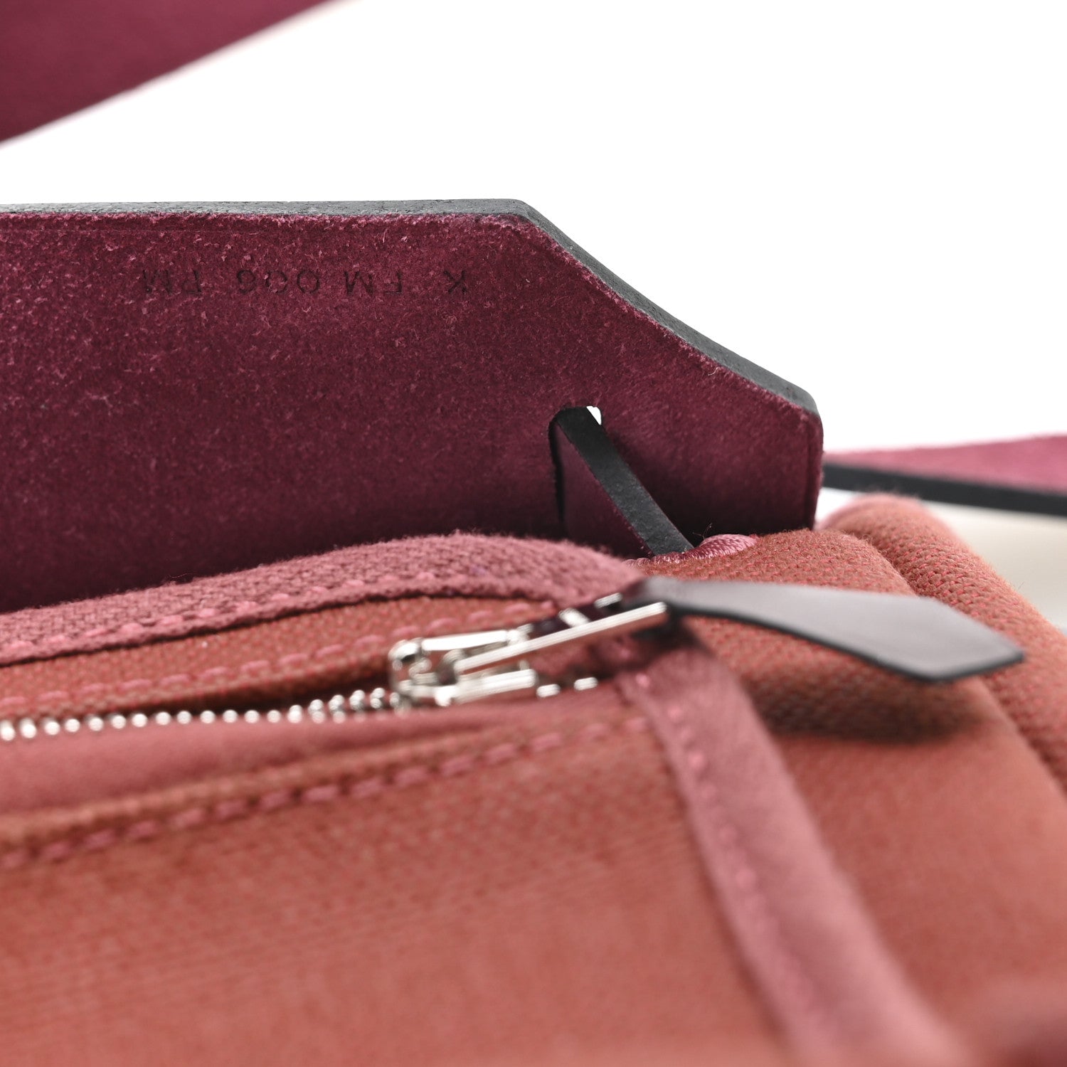 Hermes Military Toile Vache Hunter Herbag Zip Retourne 31 PM Rouge H Ebene 8 of 13