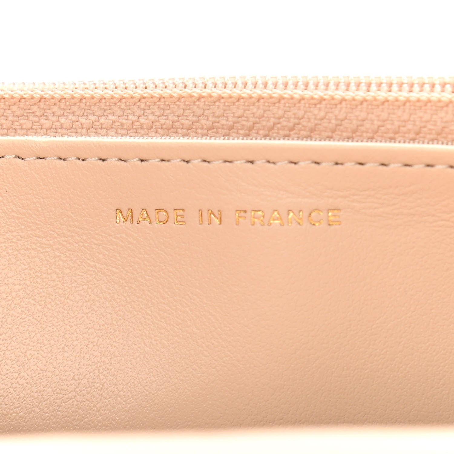 Chanel Caviar Quilted Coco Candy Wallet On Chain WOC Beige 7 of 12