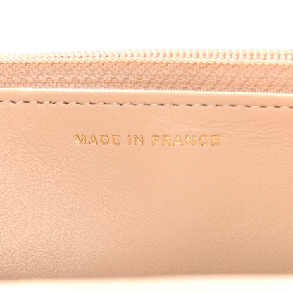 Chanel Caviar Quilted Coco Candy Wallet On Chain WOC Beige 7 of 12