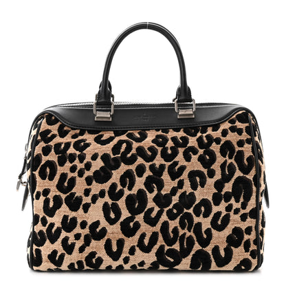 Louis Vuitton Jacquard Velvet Leopard Print Stephen Sprouse Speedy 1 of 11