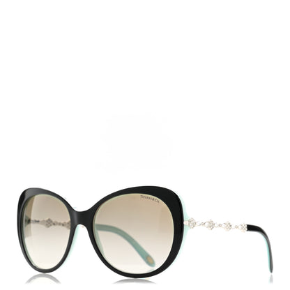 Tiffany Crystal TF4053-B Sunglasses Black Blue 1 of 8
