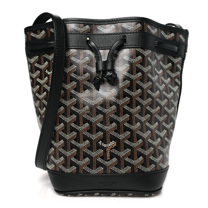 Goyard Goyardine Petit Flot Bucket Bag PM Black 1 of 9