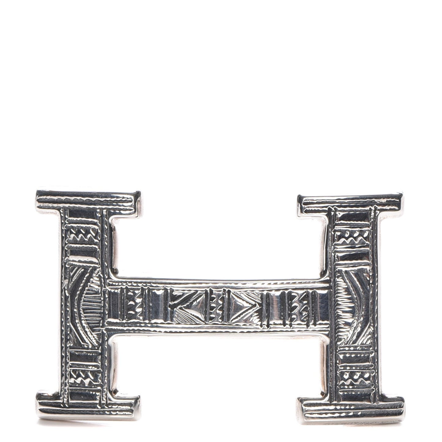 Sterling Silver Touareg 32mm H Belt Buckle
