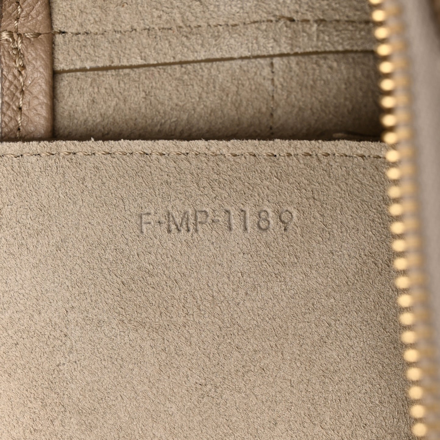 Grained Calfskin Mini Belt Bag Light Taupe