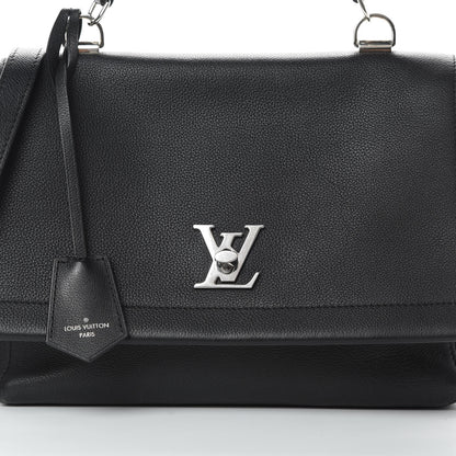 Louis Vuitton Soft Calfskin Lockme II Top Handle Black 8 of 12