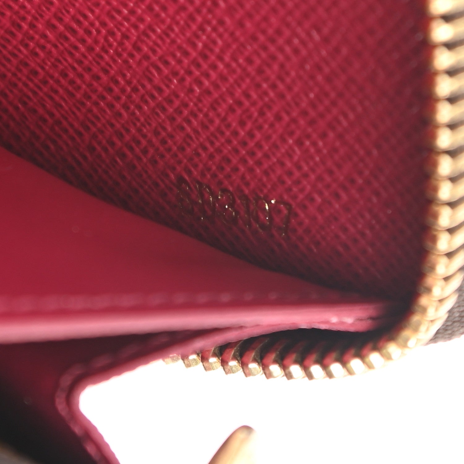 Louis Vuitton Monogram Clemence Wallet Fuchsia 7 of 7