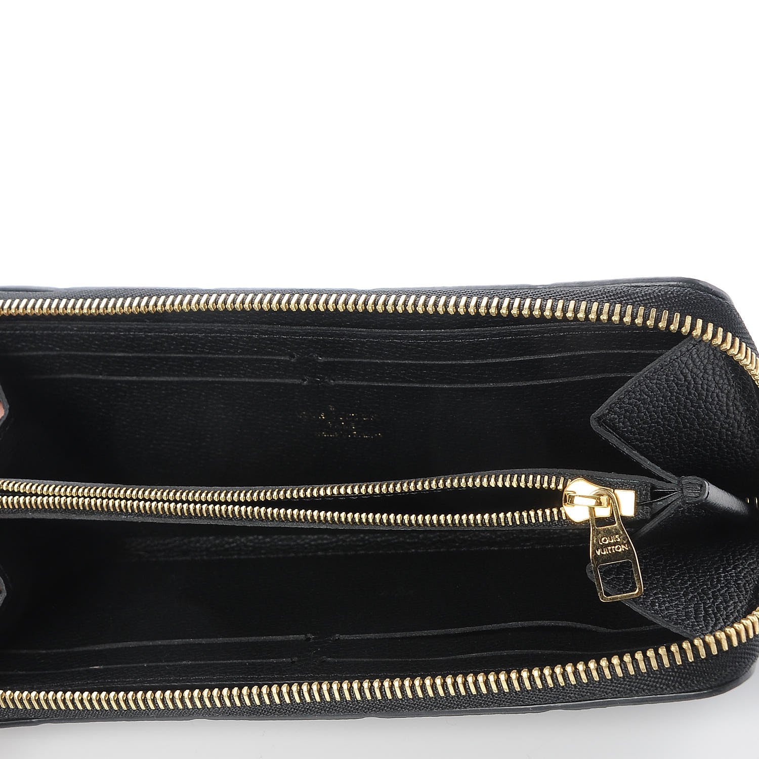 Louis Vuitton Empreinte Clemence Wallet Black 5 of 7