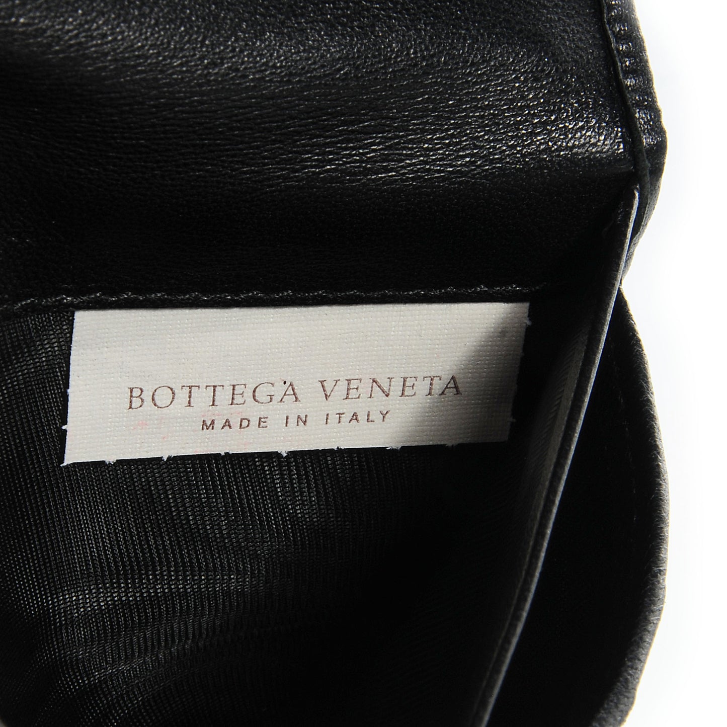Nappa Intrecciato French Wallet Nero Black