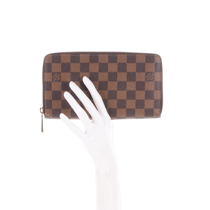 Louis Vuitton Damier Ebene Zippy Organizer Wallet 2 of 10