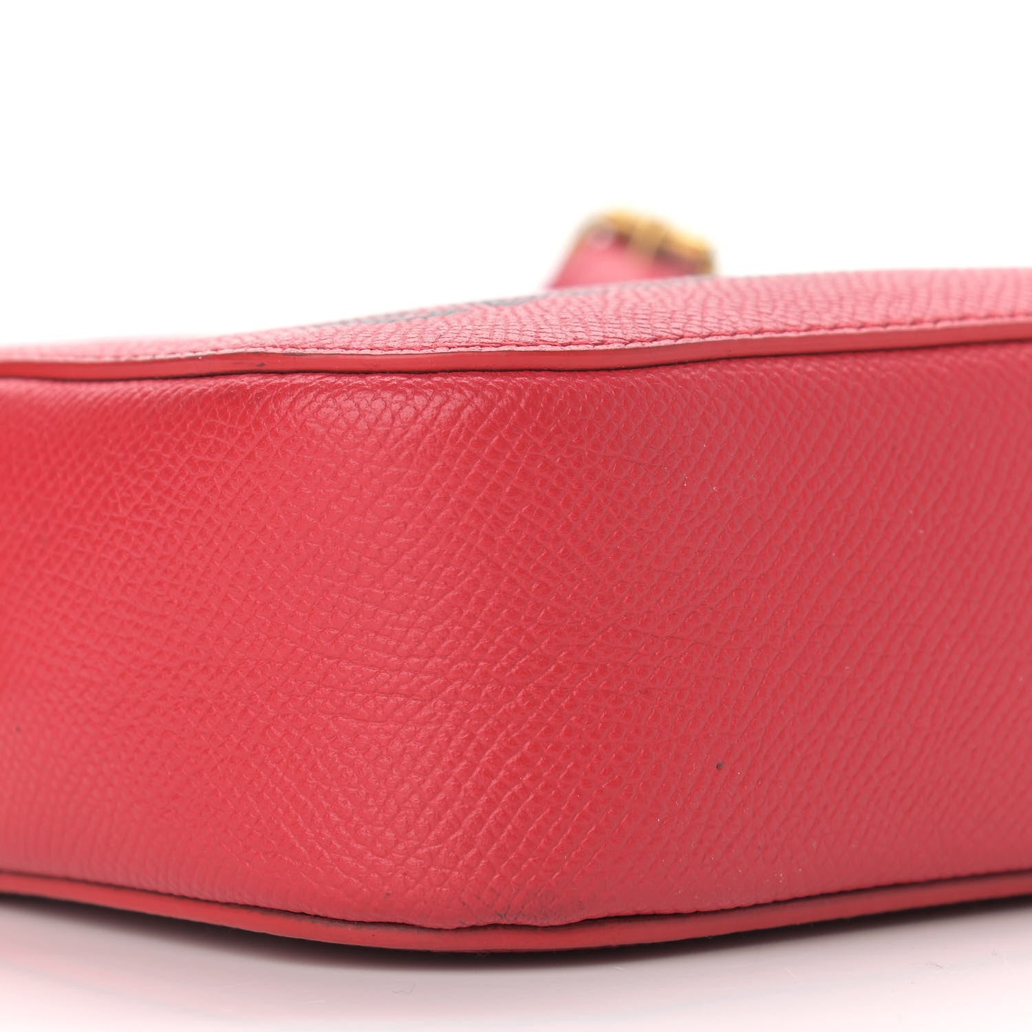 Balenciaga Signature Grained Calfskin Logo XS Ville Camera Bag Rouge Lantern Black 8 of 12