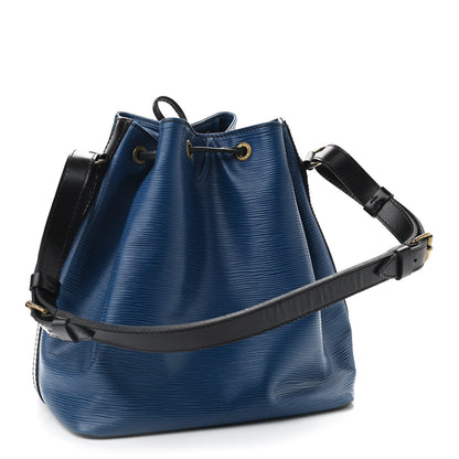 Louis Vuitton Epi Petit Bi-Color Noe Toledo Black 3 of 8