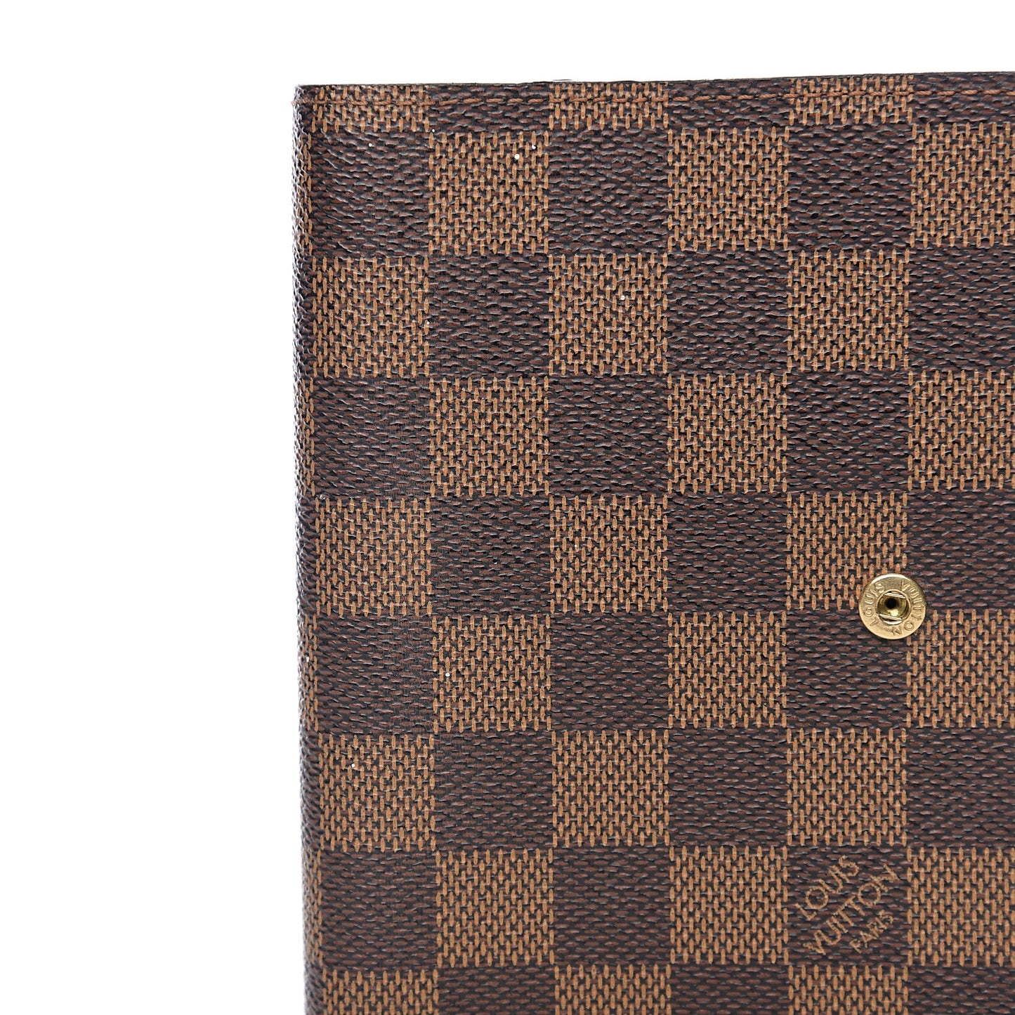 Damier Ebene Small Ring Agenda