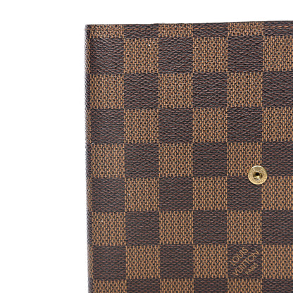 Louis Vuitton Damier Ebene Small Ring Agenda 6 of 6