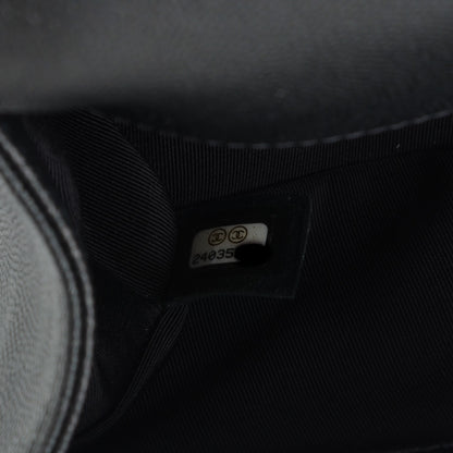 Chanel Caviar Quilted Medium Boy Flap So Black 7 of 7