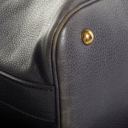 Saint Laurent Leather Large Muse Gray 10 of 11