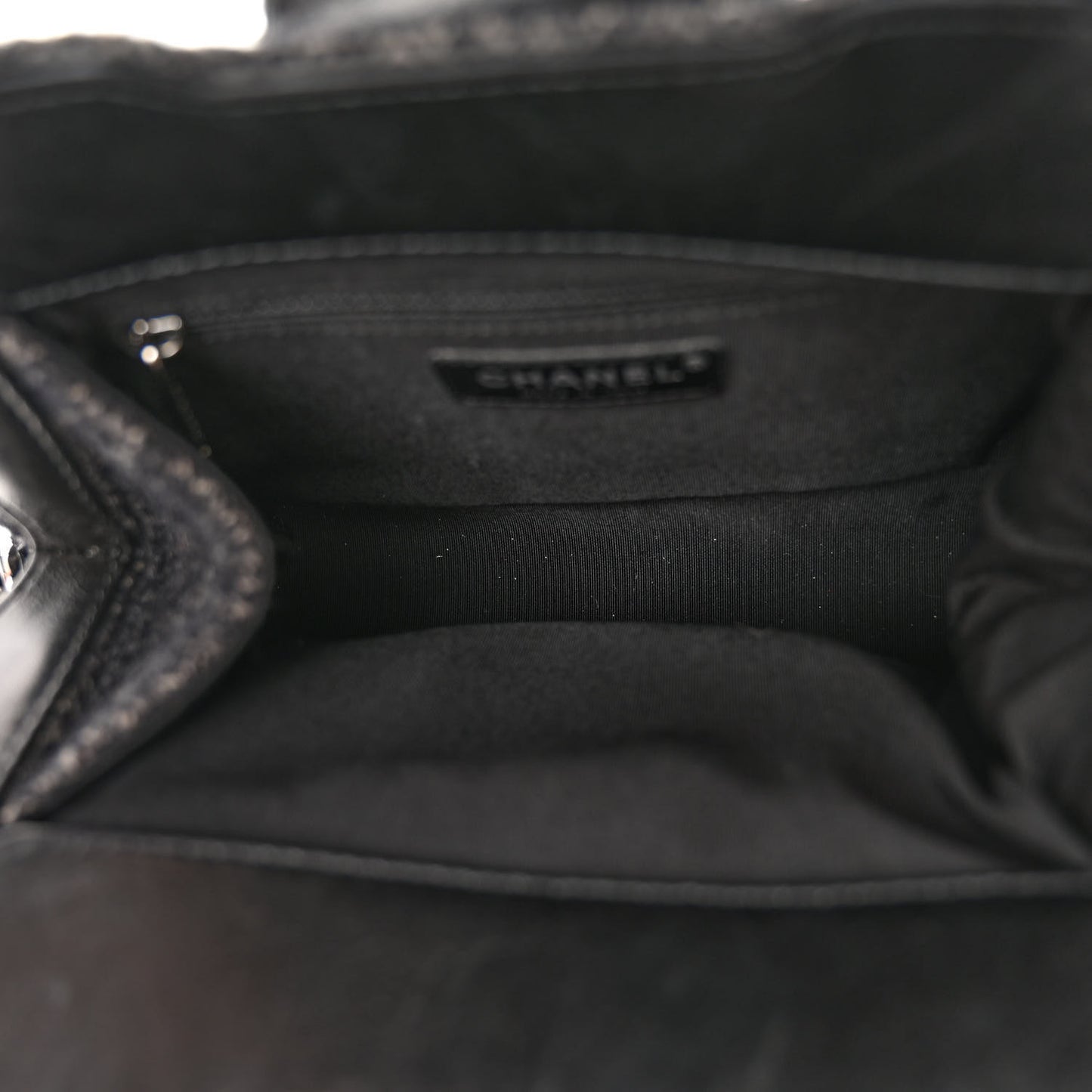 Wool Tweed Frame Bag Grey Multicolor