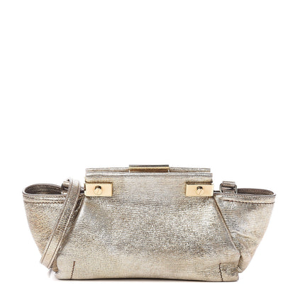 Lanvin Metallic Trilogy Bowling Mini Crossbody Gold 1 of 16