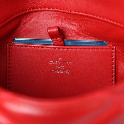 Louis Vuitton Lambskin Malletage GO-14 PM Red 6 of 9