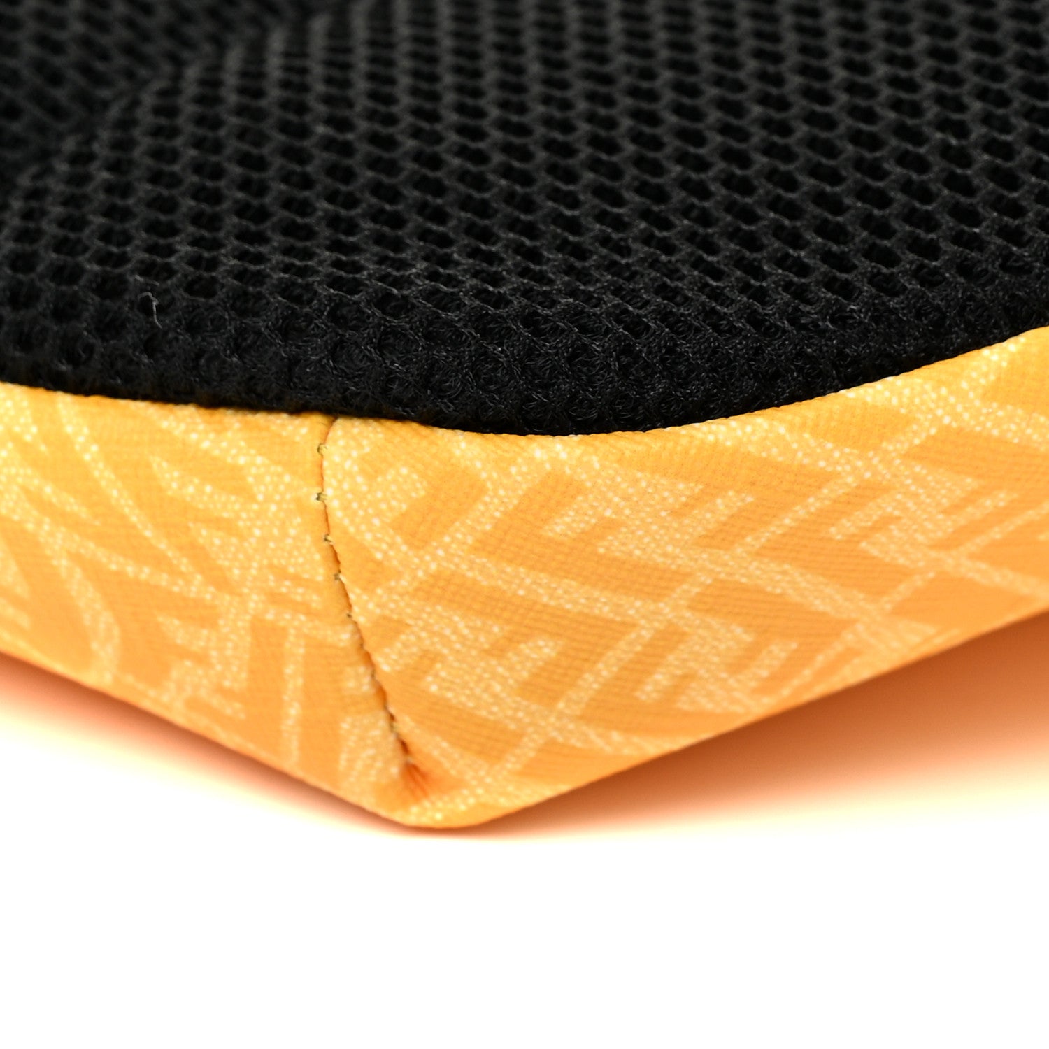 Fendi X SARAH COLEMAN Glazed Fabric Vitello Grace Light Micro FF Vertigo Belt Bag Mimosa 9 of 10