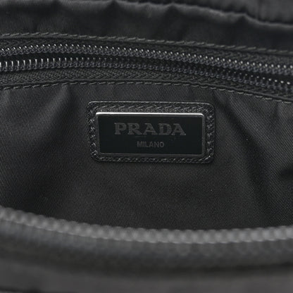 Prada Re-Nylon Saffiano Belt Bag L Black 7 of 10