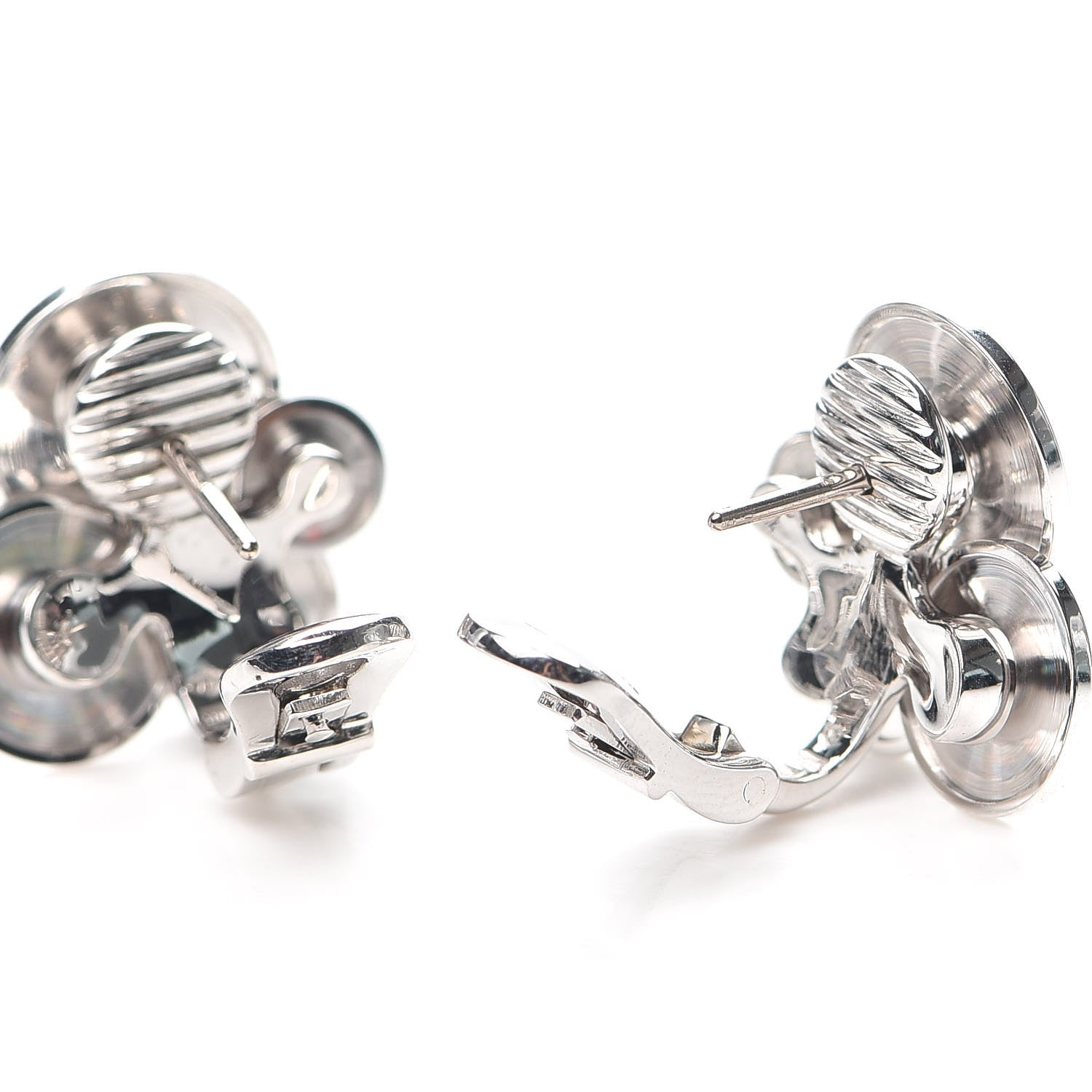 Bulgari 18K White Gold Cicladi Earrings 3 of 5