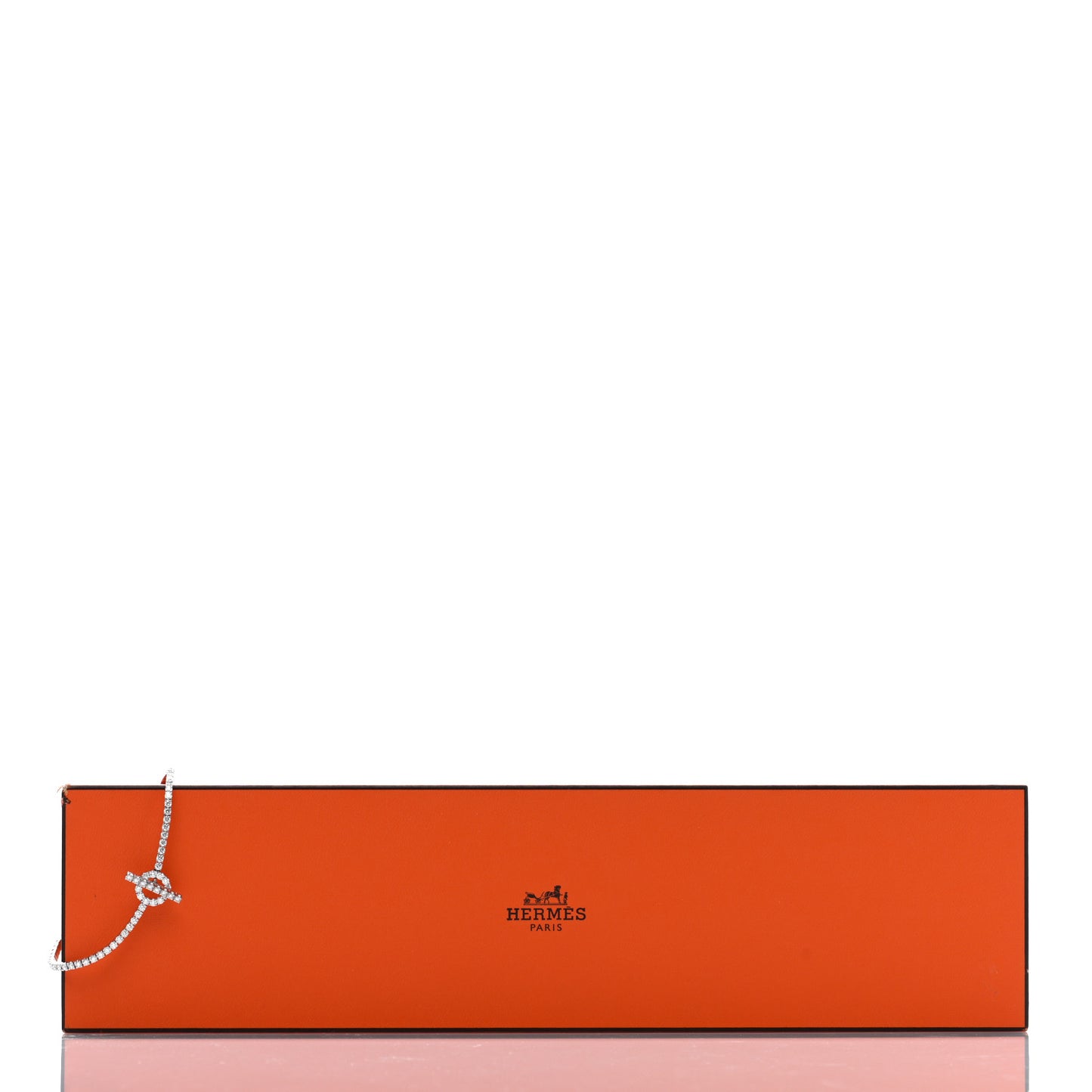 18K White Gold Diamond Finesse Link Bracelet ST