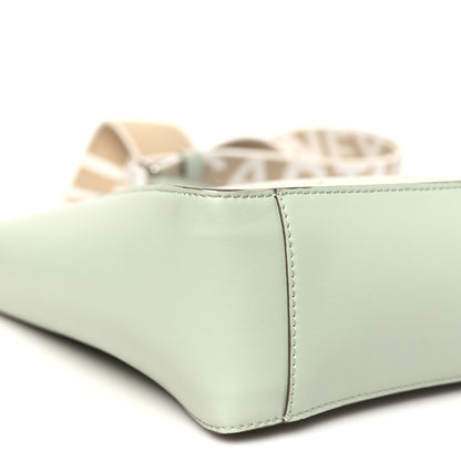 Stella McCartney Eco Alter Nappa Perforated Logo Mini Crossbody Sage Green 9 of 11