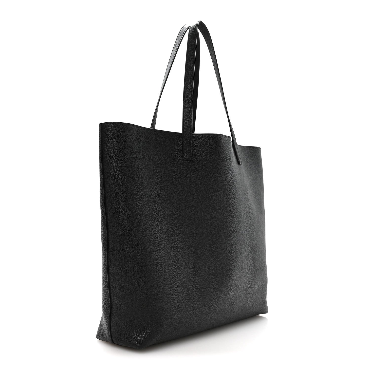 Saint Laurent Calfskin Large Shopping Tote Black 4 of 11