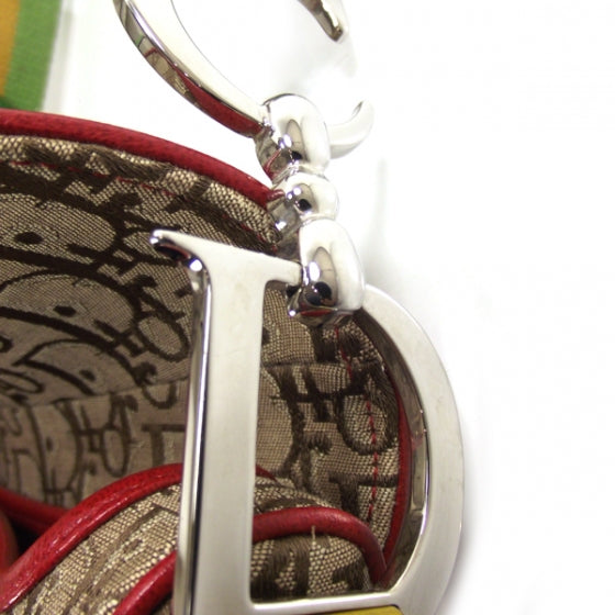 Monogram Rasta Saddle Bag Beige