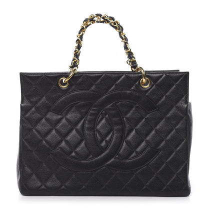 Chanel Caviar Quilted Timeless CC Tote Black 1 of 12