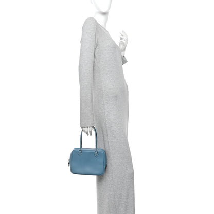 Hermes Epsom Mysore Mini Plume Bleu Jean 2 of 11