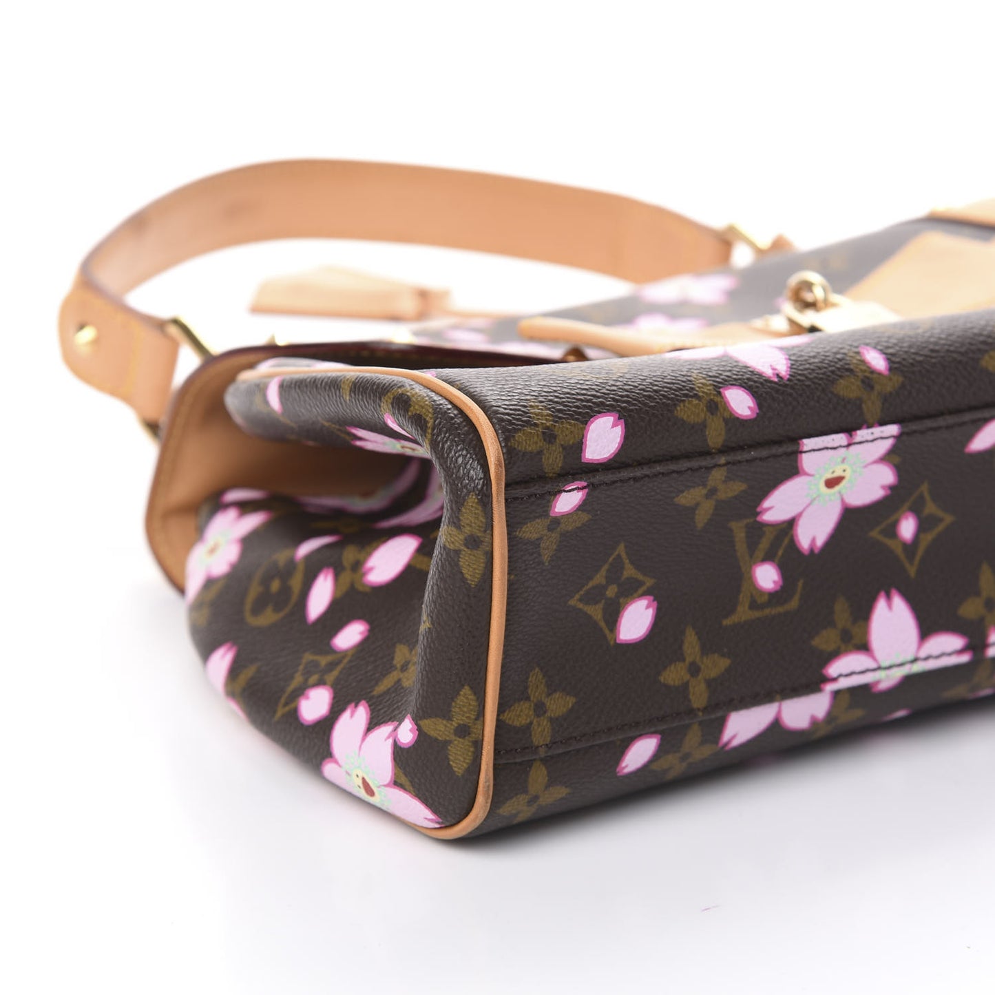 Monogram Cherry Blossom Sac Retro Bag Brown