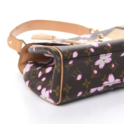 Louis Vuitton Monogram Cherry Blossom Sac Retro Bag Brown 8 of 11