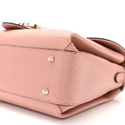 Gucci Dollar Calfskin Interlocking G Top Handle Shoulder Bag Soft Pink 10 of 10