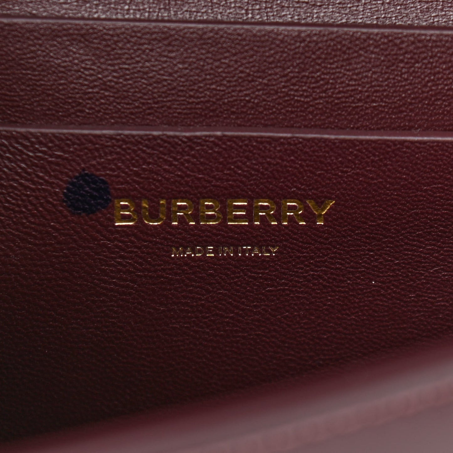 Smooth Calfskin Small Grace Bag Oxblood