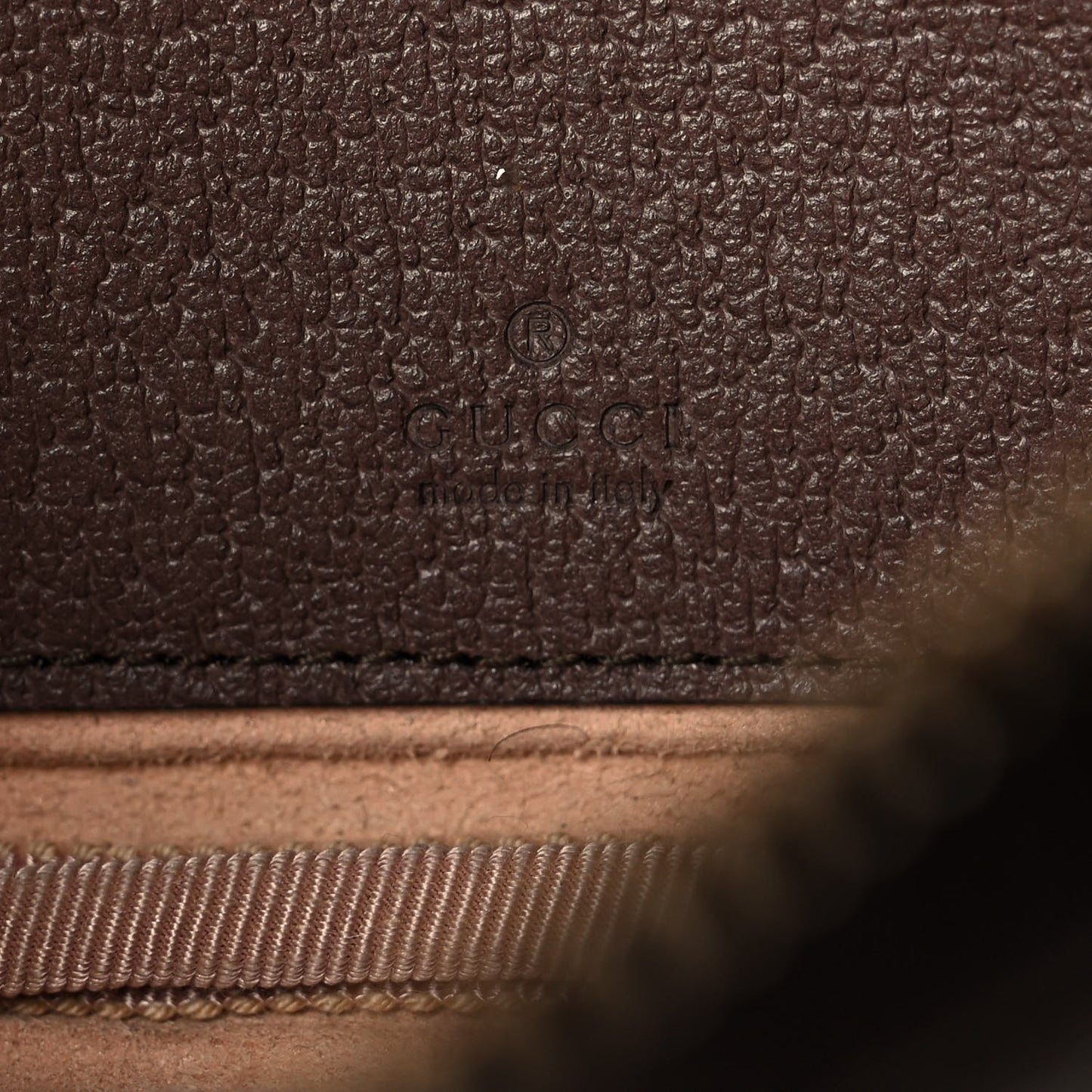 GG Supreme Monogram Web Mini Ophidia GG Bag Brown