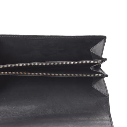 Louis Vuitton Mat Monogram Sarah Wallet Gris 6 of 10