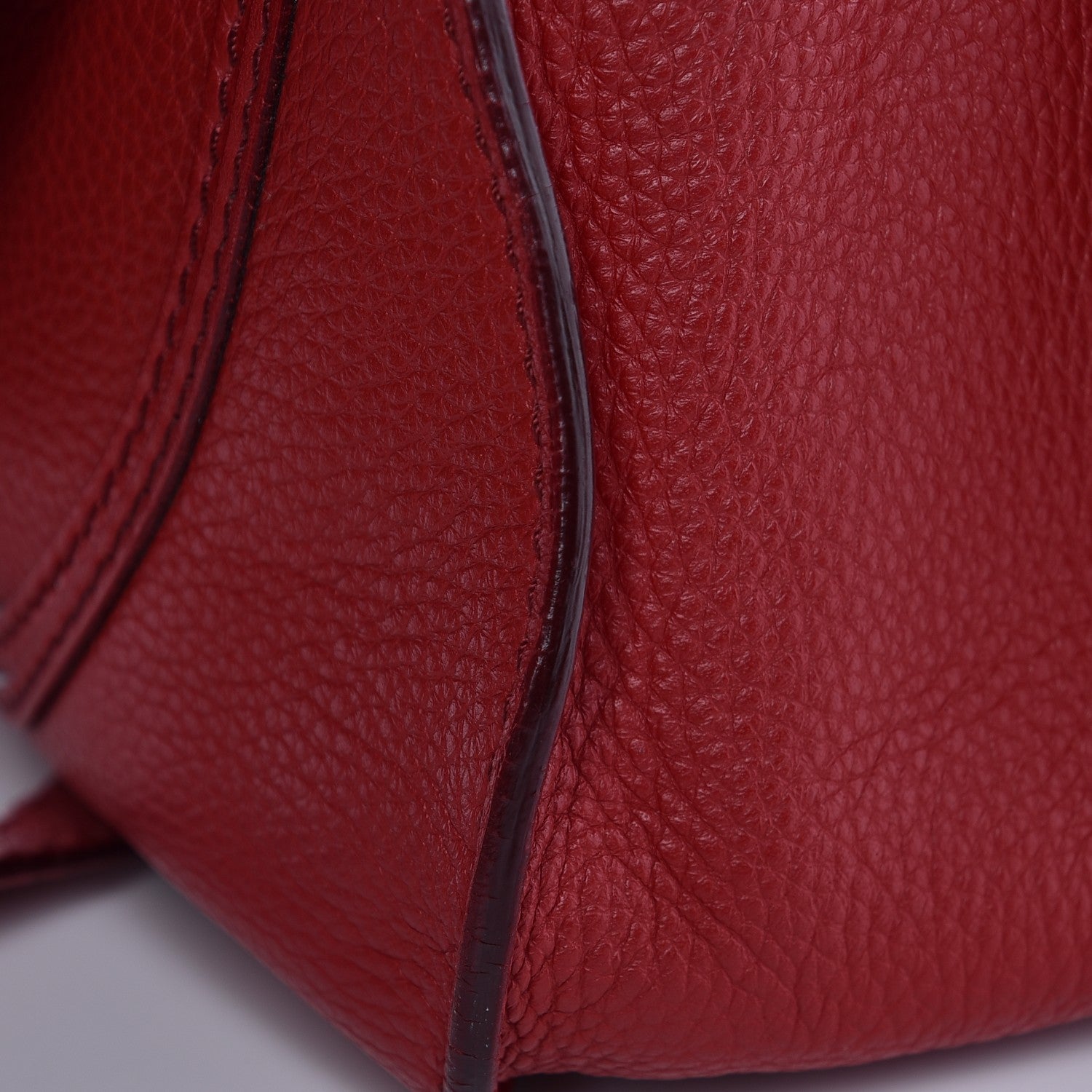 Chloe Calfskin Medium Marcie Satchel Acerola 10 of 15