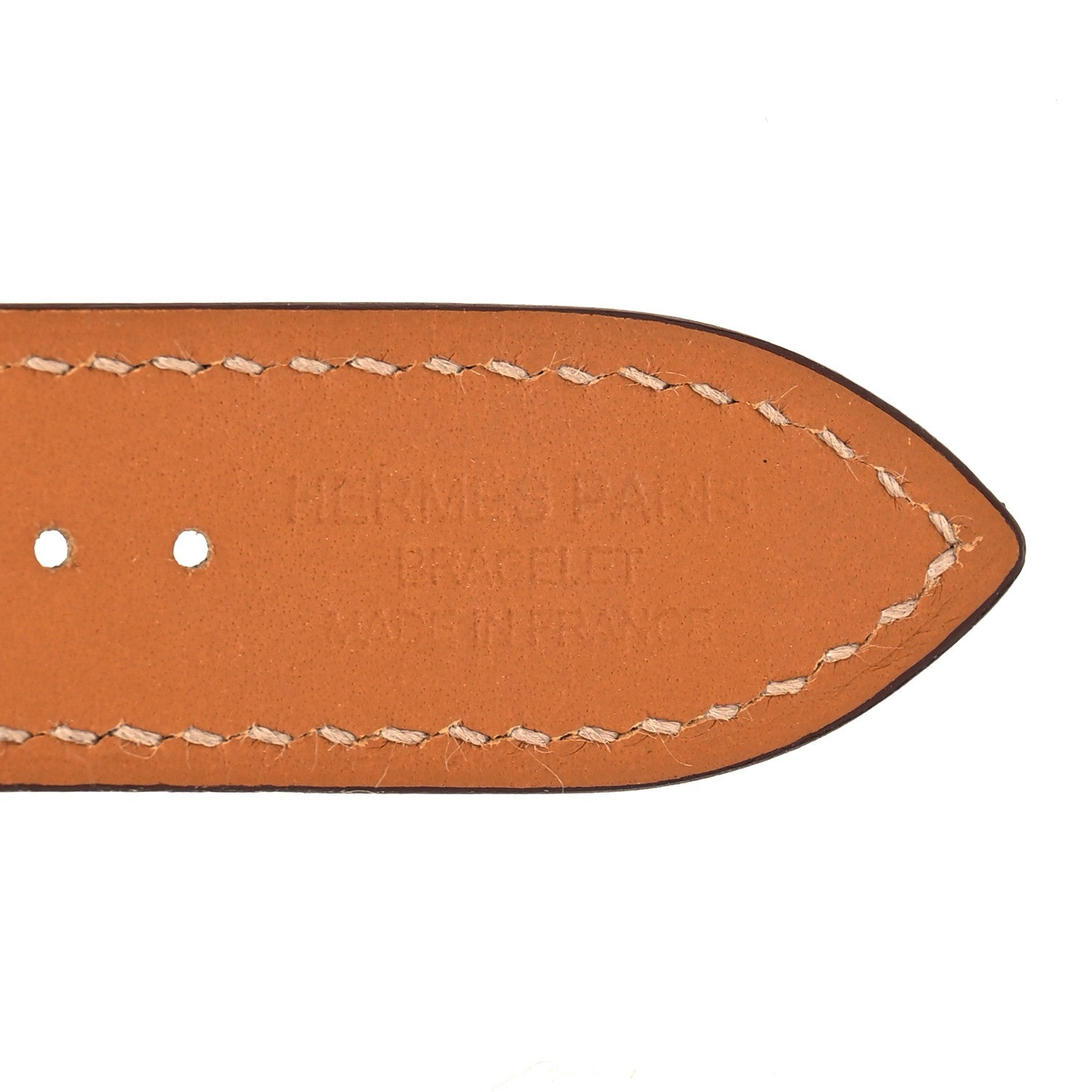 Hermes Swift 40mm Apple Watch Double Tour Band Rose Sakura Craie Argile 3 of 4