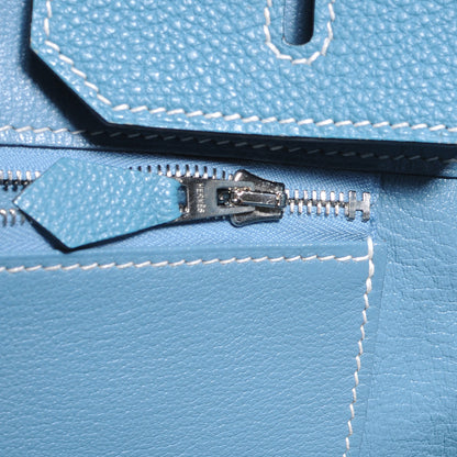 Hermes Togo Birkin 35 Blue Jean 11 of 11