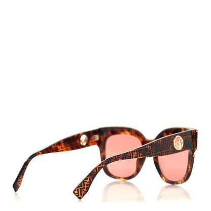 Fendi Acetate F is Fendi FF Cat Eye Sunglasses FF 0359/GS Havana 4 of 7