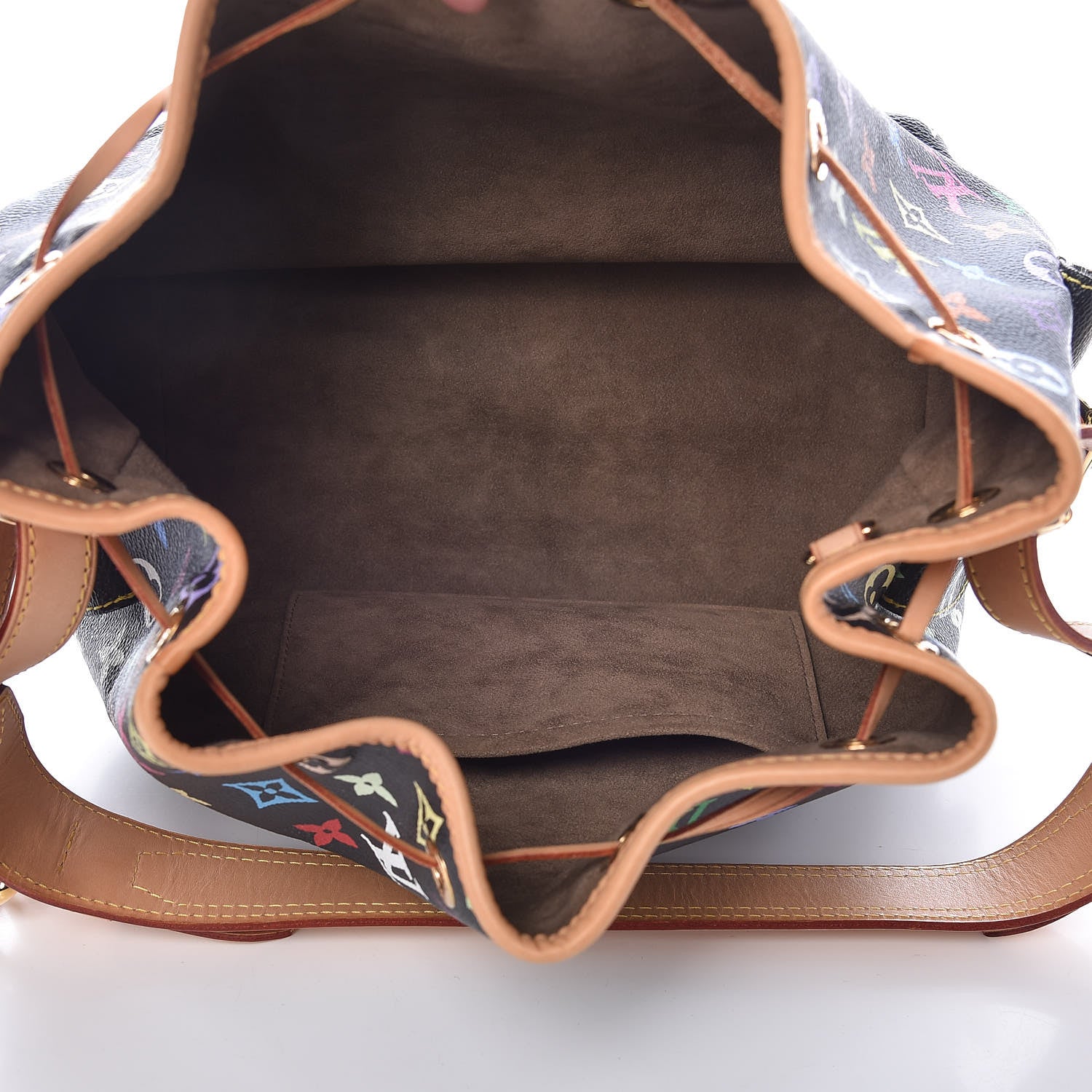 Louis Vuitton Monogram Multicolor Petit Noe Black 5 of 11