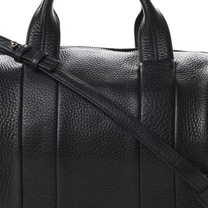 Alexander Wang Pebbled Lambskin Rocco Black Pale Gold Hardware 7 of 9
