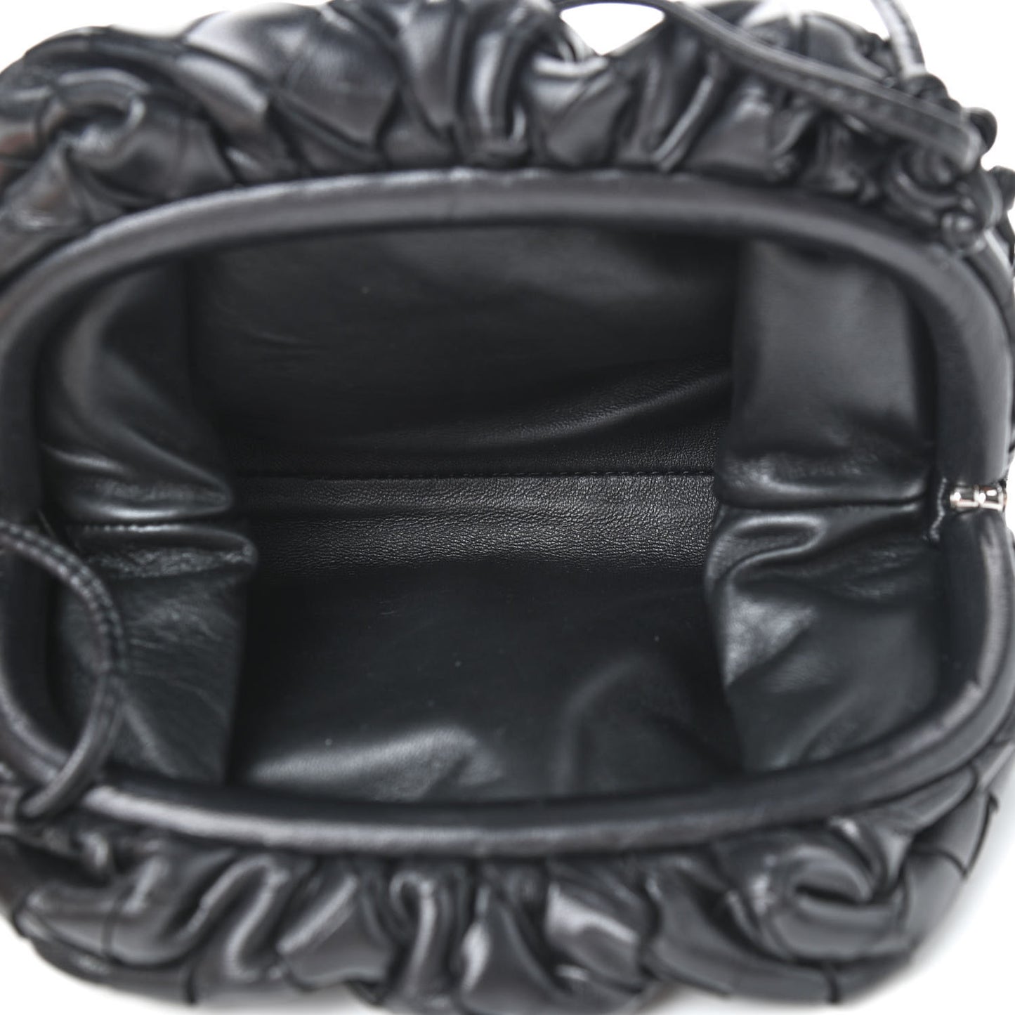 Nappa Intrecciato The Mini Pouch Black