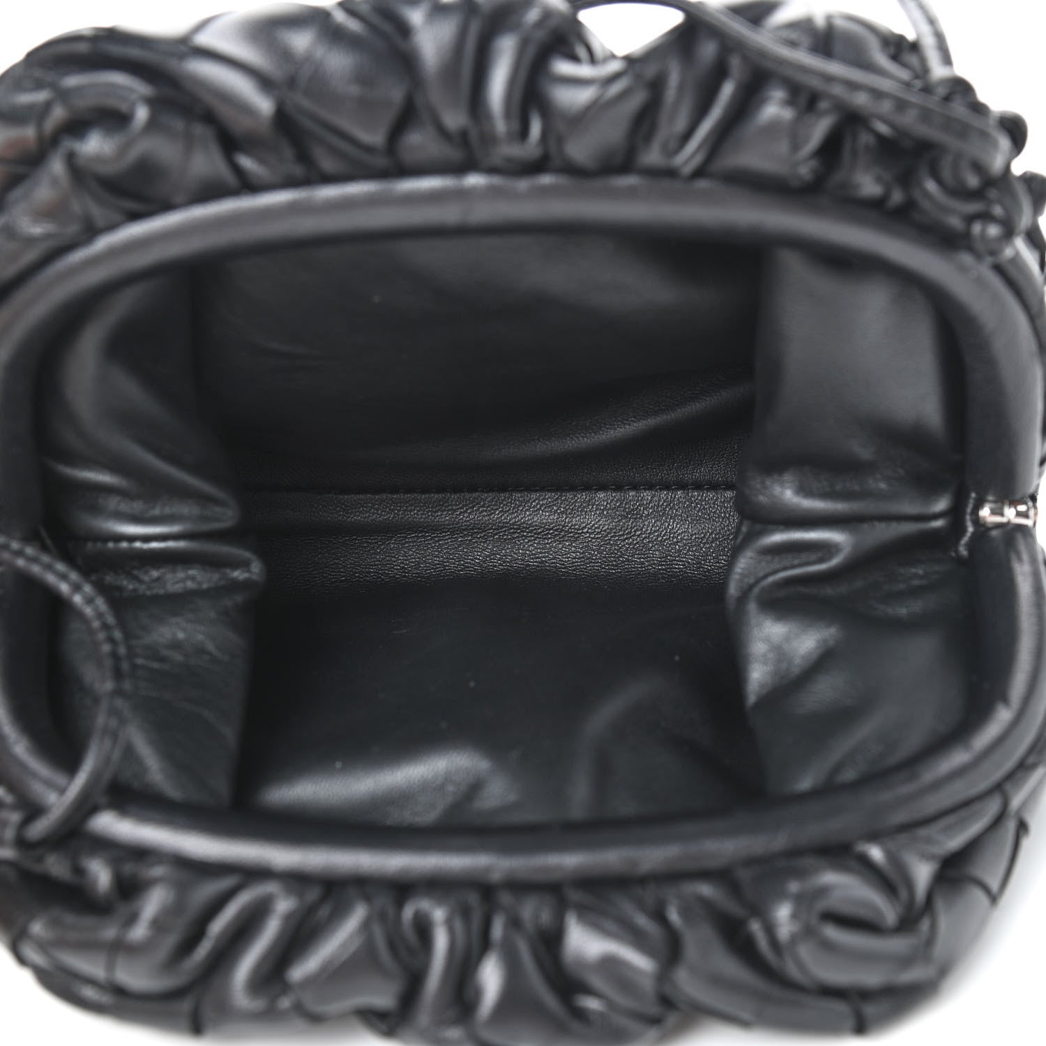 Bottega Veneta Nappa Intrecciato The Mini Pouch Black 5 of 9