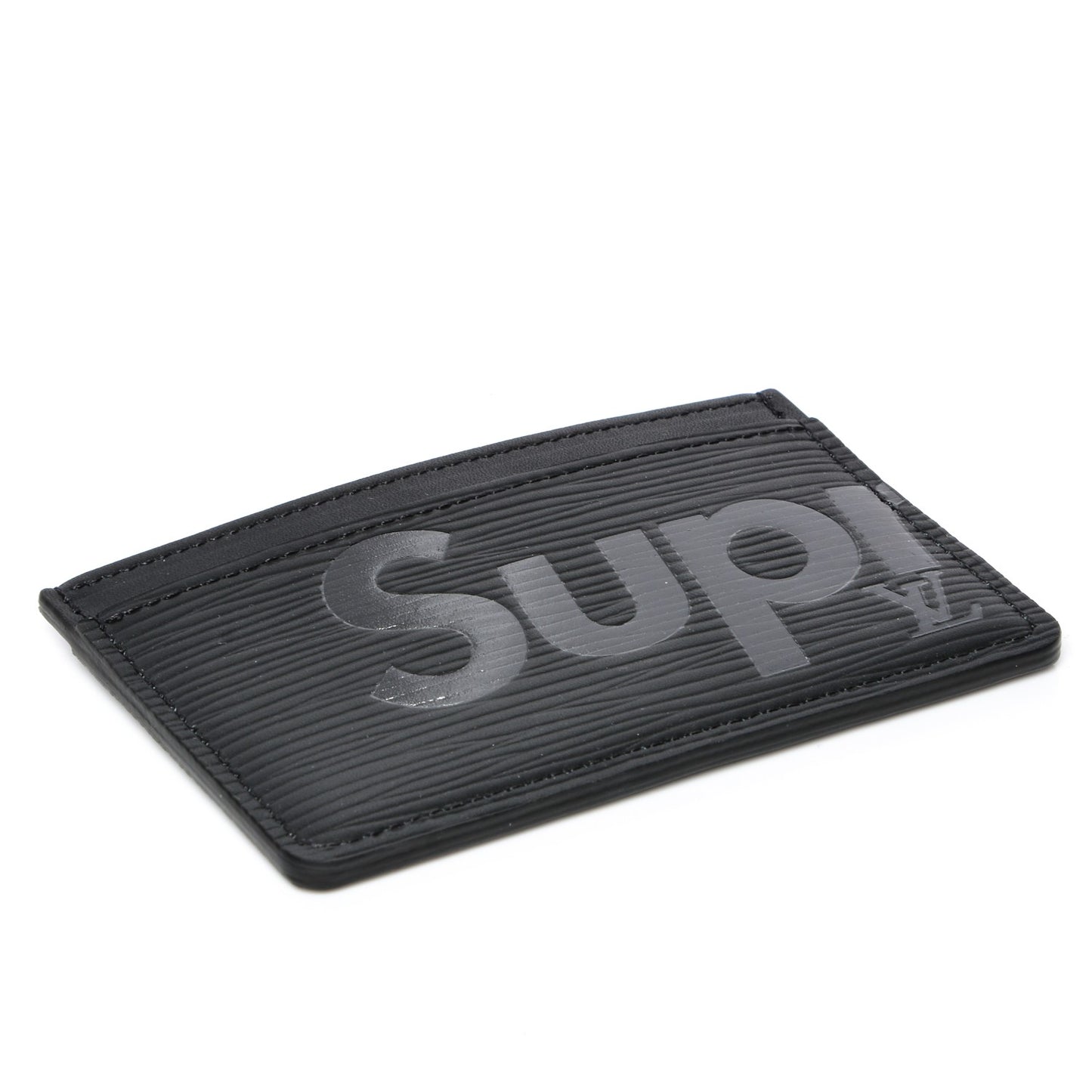 X SUPREME Epi Card Holder Black