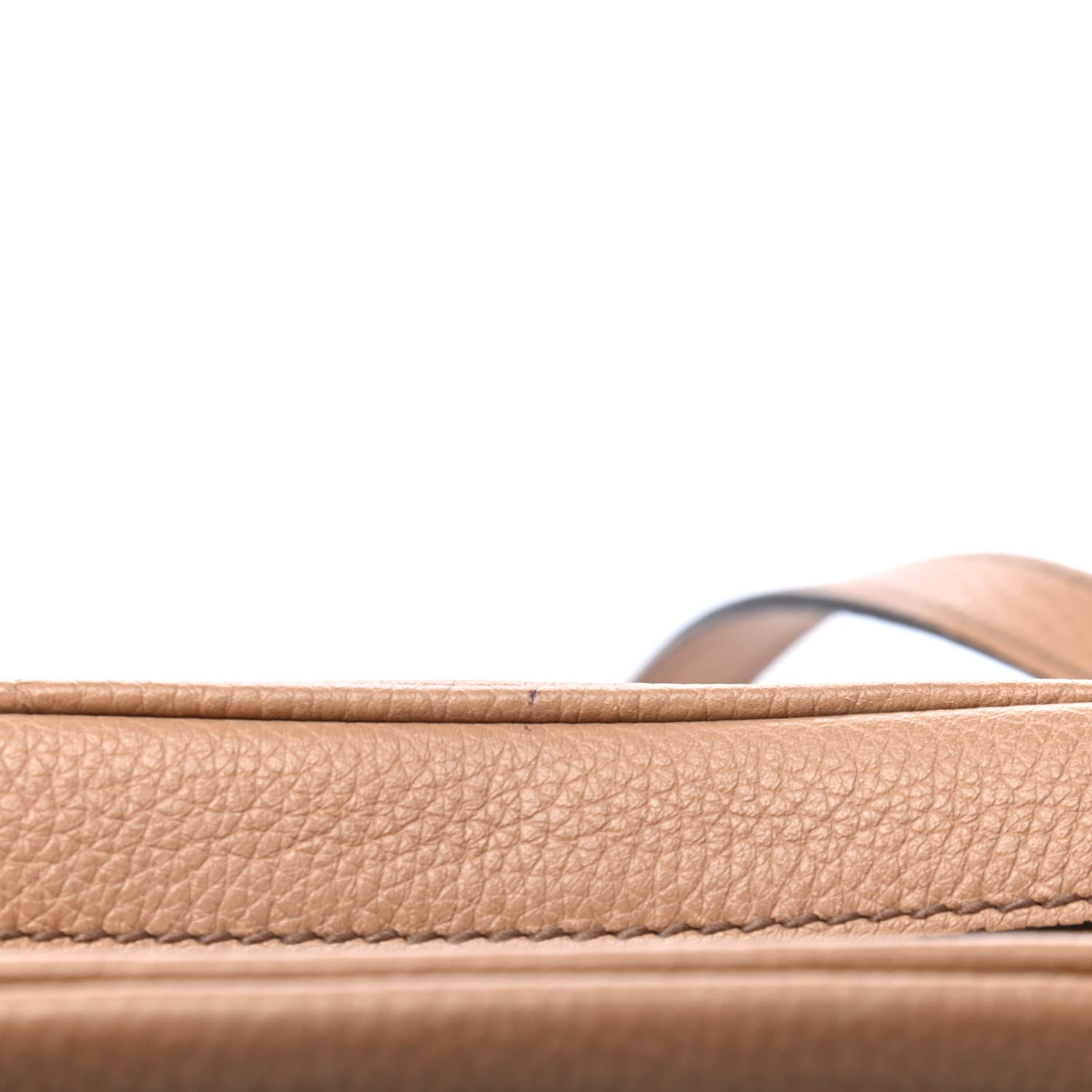 Gucci Pebbled Calfskin Small Soho Disco Bag Rose Beige 5 of 5